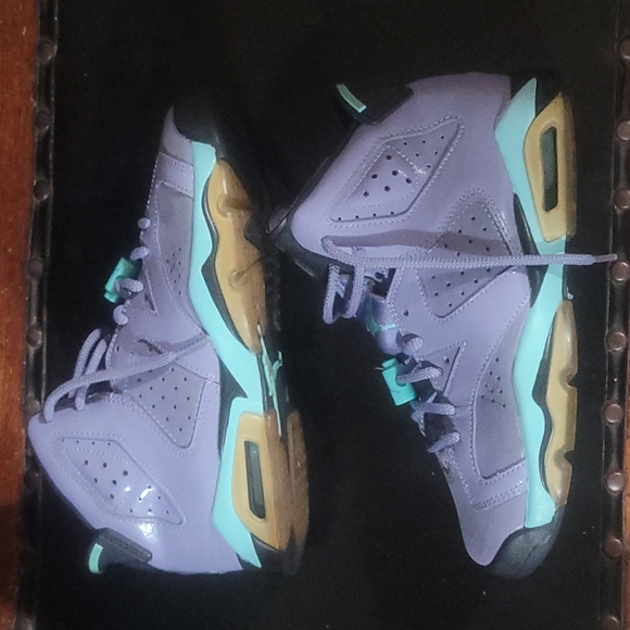 Air Jordan 6 retro GG 'Iron Purple' - Picture 2 of 8
